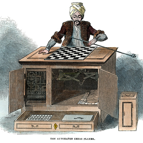 El turco, jugador autómata de ajedrez